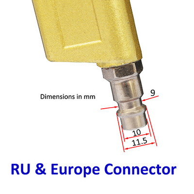 Pistol pneumatic Tornado cu spumă de aer pentru spălătorie auto de înaltă presiune, pistol de curățare profundă a interiorului, instrument Espuma pentru instrumentul de detaliere Tornador