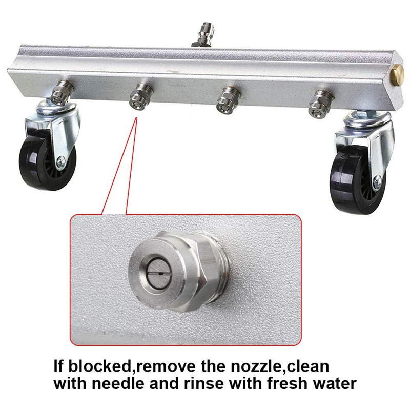 4 kom Hogedrukreiniger Čistač površina Savjeti za pranje mlaznica Sproeier Alat za čišćenje mlaznica za zalijevanje Voor Tuin