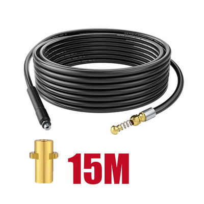 ROUE kanalizacijos ir nuotekų vamzdžių atblokavimo kabelio aukšto slėgio žarnos antgalis Aukšto plovimo žarna, skirta Karcher K2 K3 K4 K5 K6 K7