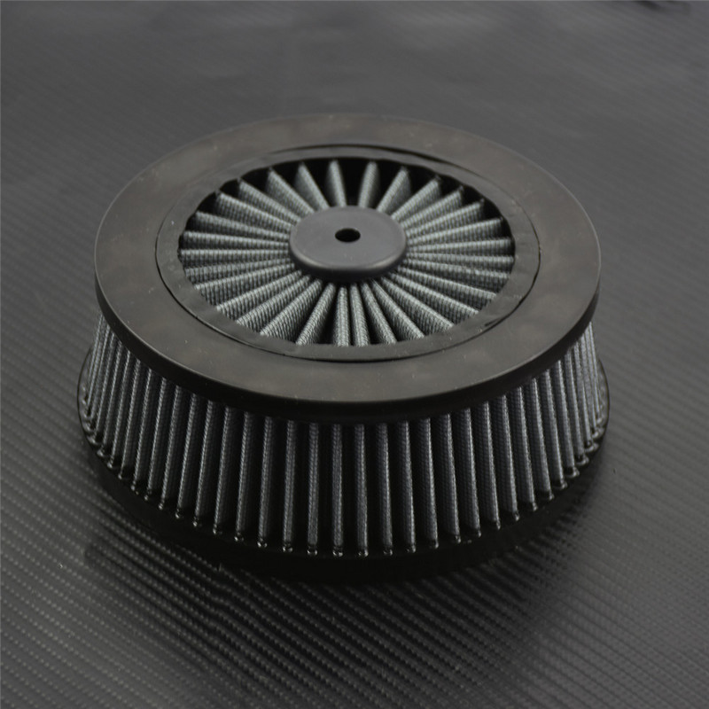Motocicletă Gri Roșu Albastru Filtru de aer de schimb Sistem de filtru de admisie Element interior pentru Harley Touring Dyna Softail Sportster XL