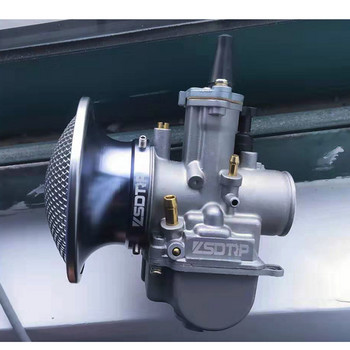 Κύπελλο φίλτρου αέρα ALCON-50mm Τροποποιημένο Κύπελλο καρμπυρατέρ με διχτυωτό προσαρμογή σε PE PWK 21 24 26 28 30mm Καρμπυρατέρ Μοτοσικλέτας Universal