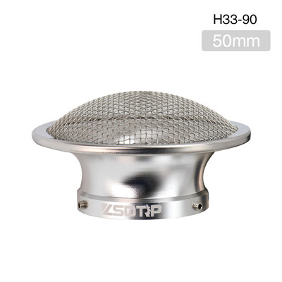 Cupă pentru filtru de aer ALCON-50mm Cupă modificată pentru claxon pentru carburator cu plasă potrivită pe PE PWK 21 24 26 28 30mm Carburator universal pentru motociclete