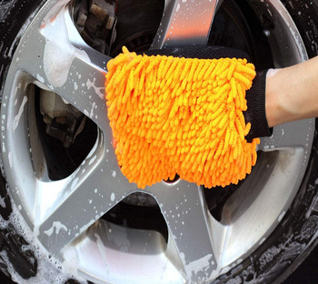 Усъвършенствани ръкавици за миене на автомобили Супер фини влакна Ръкавици за миене на автомобили Миене на автомобили Грижи за полиране Ръкавици за миене Четка за миене на автомобили
