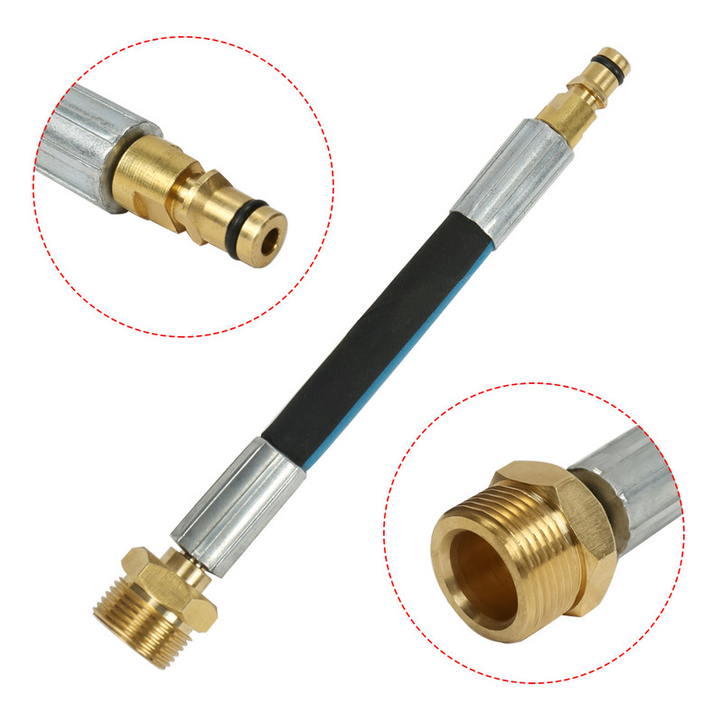 Adapter za crijevo visokotlačne perače M22 visokotlačna cijev Brza spojnica Pretvornik Priključak za Karcher K-seriju visokotlačne perače