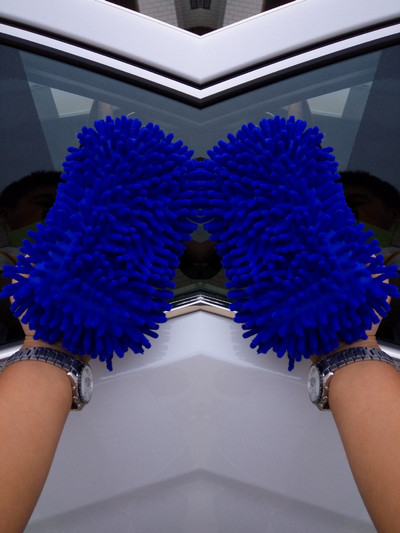 catifea coral prosop de spălat mașină bloc de burete mănuși de ștergere pentru mașini de curățare chenilia puternic absorbant urs prosop de mașină mănuși de praf