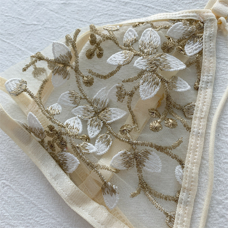 Γυναικεία Δαντελένια Σετ σουτιέν Εσώρουχα χωρίς ραφές Γιλέκο εξώπλατης Σέξι Εσώρουχα Bralette Υπερλεπτό Σουτιέν & Σύντομα σετ Γυναικεία Dropshipping