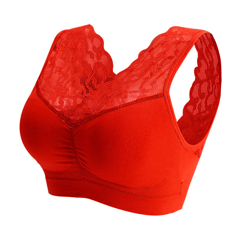 Sutien sexy din dantelă pentru femei, fără sudură, fără fir Push Up, pentru alergare, sutien sport căptușit, confortabil în piept, cu tub de sus, vestă M-XXL
