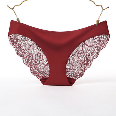 Awaytr Γυναικείες κιλότες Σλιπ σε μεγάλο μέγεθος ζεστό εσώρουχο για γυναικείο σώβρακο Hipster Σέξι εσώρουχα δαντέλα Μεταξωτό βαμβακερό κορδόνι μεγάλο XXXL