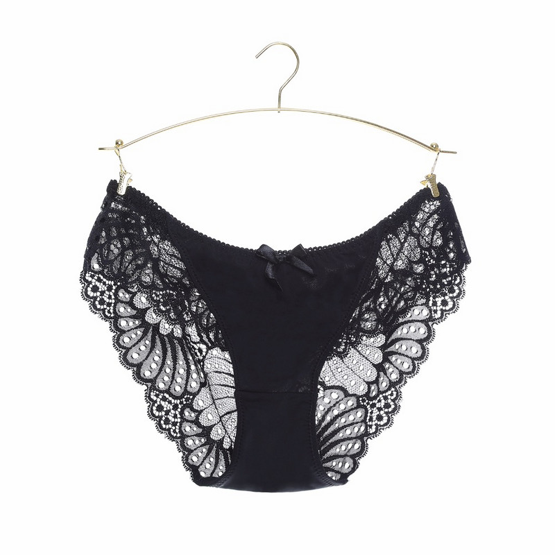 Awaytr Γυναικείες κιλότες Σλιπ σε μεγάλο μέγεθος ζεστό εσώρουχο για γυναικείο σώβρακο Hipster Σέξι εσώρουχα δαντέλα Μεταξωτό βαμβακερό κορδόνι μεγάλο XXXL