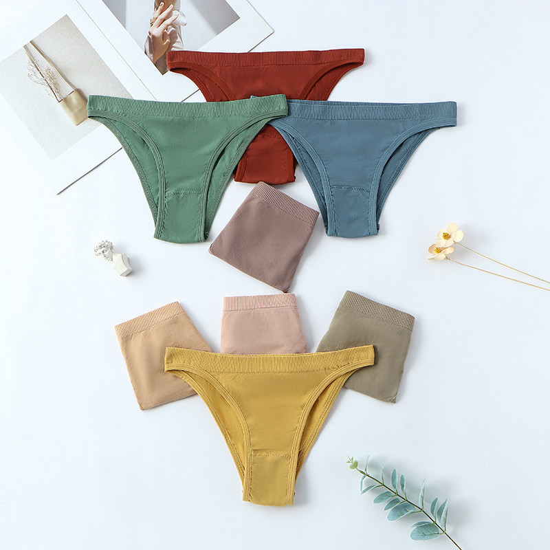 Õmblusteta seksikas aluspesukomplekt naiste rinnahoidja ülikond, suures suuruses triibuline pesu aluspüksid, V-kaelusega juhtmevabad rinnahoidjad ja püksikud 2 tk