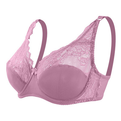 Sutiene pentru femei la modă Sutien sexy din dantelă Push Up Bralette de dimensiuni mari Cupă subțire Sutiene cu sârmă Lenjerie cu sârmă Lenjerie de corp Top CD Cup