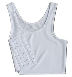 S-5XL plakana krūšu saistviela Les Corset Tomboy Lesbiešu apakšveļa Sieviešu bezšuvju vasaras īsa veste Liela izmēra Tank Top Shaper Bustier