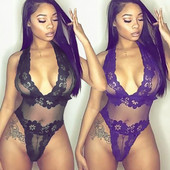 BKLD 2020 suvine pitsist body, naiste lilledega trükitud läbipaistev seksikas sügava V-kaelusega bodi, naiste püksid, kostüümid, pidulikud klubirõivad