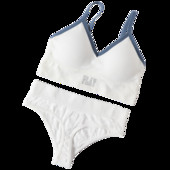 Set de sutien fără cusuri pentru femei, chiloți sexy cu talie joasă, sutien fără sârmă, lenjerie sutien, bralette confortabile, set de lenjerie de corp pentru fitness pentru femei