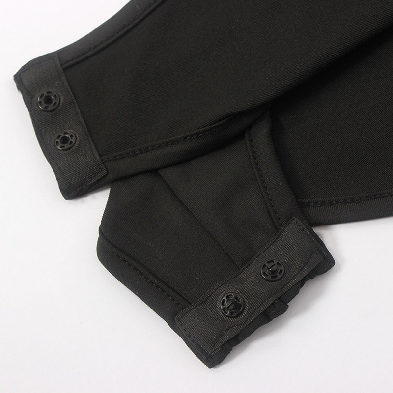 Ženski kombinezon s visokim izrezom i kratkim rukavima. Kombinezon s kratkim rukavima. Bodi. Ljetne jednobojne hlače. Bodi.