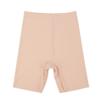 Flarixa Pantaloni scurți sport fără cusături Chiloți pentru femei cu talie înaltă, burtă, șolduri, pantaloni de siguranță, lenjerie subțire, modelată, boxer din mătase de gheață