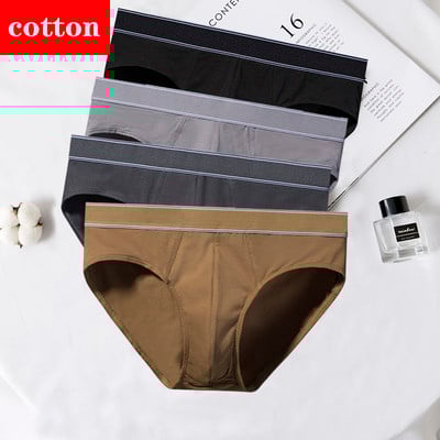 4vnt/partias Vyriškos kelnaitės Seksualūs apatiniai Vyriški medvilninės apatinės kelnaitės Patogios spausdintos kelnaitės Vyriškas apatinis trikotažas, kvėpuojantis snapeliai