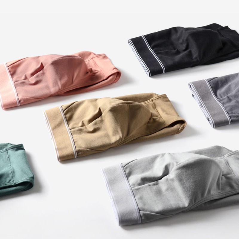 4vnt/partias Vyriškos kelnaitės Seksualūs apatiniai Vyriški medvilninės apatinės kelnaitės Patogios spausdintos kelnaitės Vyriškas apatinis trikotažas, kvėpuojantis snapeliai