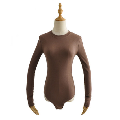 BRADELY MICHELLE 2020, la modă nouă, vintage, salopete pentru femei, subțiri, cu mânecă lungă, cu decolteu O, salopete, salopete de stradă