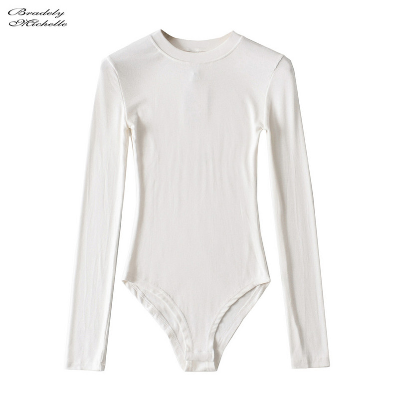 BRADELY MICHELLE 2020, la modă nouă, vintage, salopete pentru femei, subțiri, cu mânecă lungă, cu decolteu O, salopete, salopete de stradă