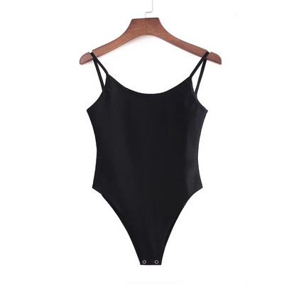 Σέξι εξώπλατη εφαρμογή Romper Body Bodysuit Γυναικεία Slim Spaghetti Strap Skinny Tight Playsuits Streetwear Undershirt