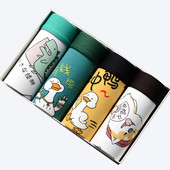 4 buc./lot Lenjerie de corp pentru bărbați Boxeri Chiloți imprimați la modă Chiloți pentru bărbați Boxer Pantaloni scurti de marca confortabili