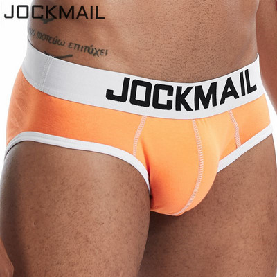 JOCKMAIL Σέξι ανδρικά εσώρουχα Cuecas Calzoncillos Slip  εσώρουχα U κυρτή θήκη που αναπνέει βαμβακερά ανδρικά σορτς