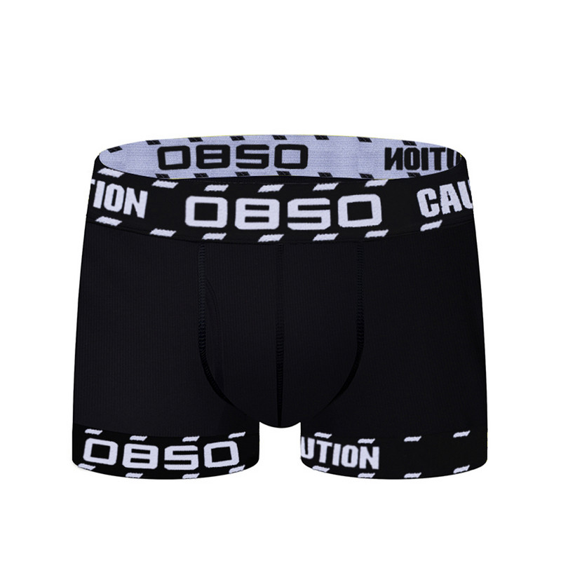 Boxeri pentru bărbați Lenjerie intima sexy Boxer lungi și moale Chiloți moale din bumbac Chiloți pentru bărbați Pantaloni scurți în husă 3D Pantaloni scurti