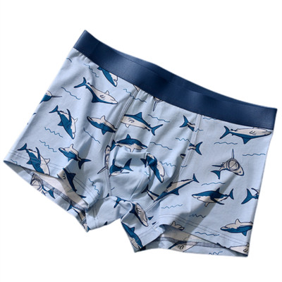 Ανδρικά εσώρουχα Ενδιαφέρουσα εκτύπωση Boxer για Άντρες Μαλακά άνετα εσώρουχα Ανδρικά εσώρουχα Αναπνεύσιμα μπόξερ  Boxer Homme