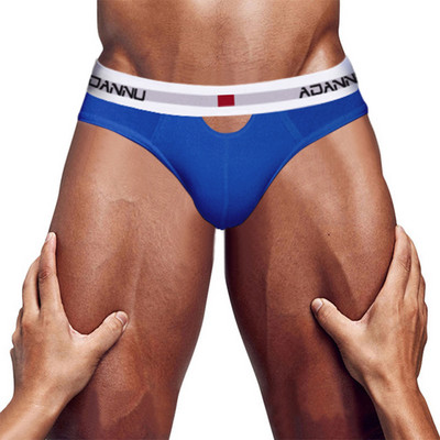 ADANNU Lenjerie de corp pentru bărbați Chiloți sexy pentru bărbați Husă cu suspensori Cuecas Chiloți din bumbac pentru bărbați Chiloți din plasă Chiloți  Slip Homme Srting