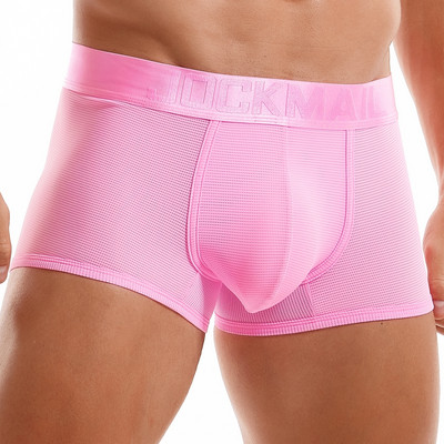 JOCKMAIL Muško seksi donje rublje 2022 Gaće za par Mreža za muške gaćice Calzoncillos Boxershorts Muške gaće Boxer Hombre