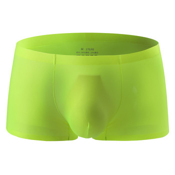 Безшевни мъжки боксери Soft Cueca Мъжко бельо Masculina Боксерки Spandex 3D Crotch Boxer Найлонови гащи Мъжки къси панталони Slip 00806