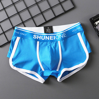 EXILIENS Brand 40s Cotton Boxer Men Underwear Bermuda Ropa Interior Hombre Mens Boxers Cuecas Masculinas Man Calzoncillos S-XXL