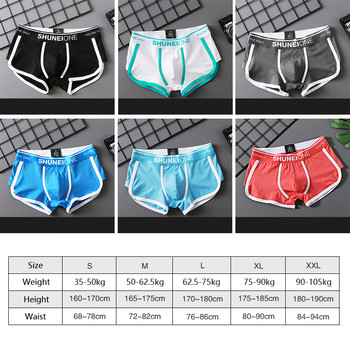 EXILIENS Brand 40s Cotton Boxer Men Underwear Bermuda Ropa Interior Hombre Mens Boxers Cuecas Masculinas Man Calzoncillos S-XXL