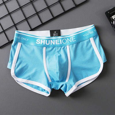 Boxer din bumbac marca EXILIENS anilor '40 Lenjerie intimă pentru bărbați Bermuda Ropa Interior Hombre Boxeri pentru bărbați Cuecas Masculinas Bărbați Calzoncillos S-XXL