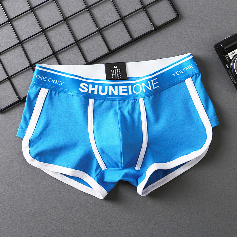 Boxer din bumbac marca EXILIENS anilor '40 Lenjerie intimă pentru bărbați Bermuda Ropa Interior Hombre Boxeri pentru bărbați Cuecas Masculinas Bărbați Calzoncillos S-XXL