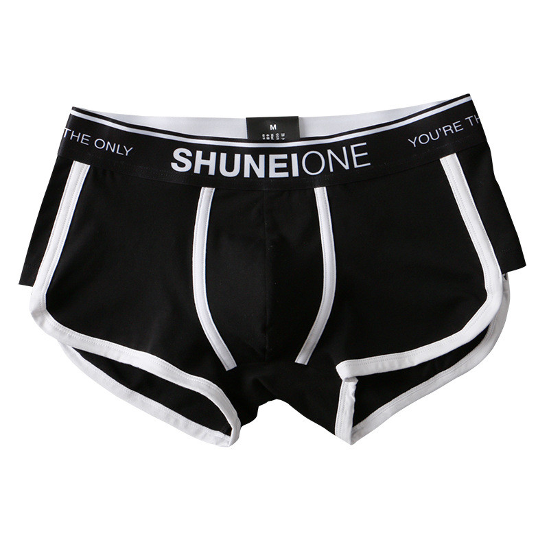 Boxer din bumbac marca EXILIENS anilor '40 Lenjerie intimă pentru bărbați Bermuda Ropa Interior Hombre Boxeri pentru bărbați Cuecas Masculinas Bărbați Calzoncillos S-XXL