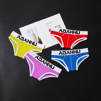 ADANNU Мъжки гащи Jockstrap Мъжко бельо  Thong Man Briefs Underpants Slip Sexy Cotton Pouch Cuecas Thongs Homme G String