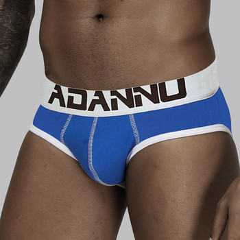 ADANNU Мъжки гащи Jockstrap Мъжко бельо  Thong Man Briefs Underpants Slip Sexy Cotton Pouch Cuecas Thongs Homme G String