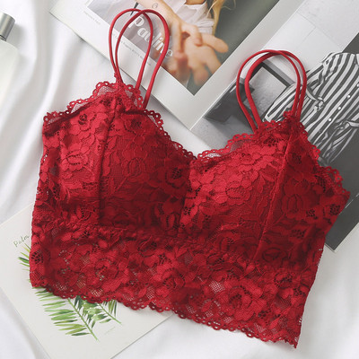 Ženski čipkasti grudnjak Komplet seksi donjeg rublja Francuski grudnjak Čipkaste gaćice Skraćeni grudnjak Komplet gaćica Žensko donje rublje Komplet bešavnog donjeg rublja