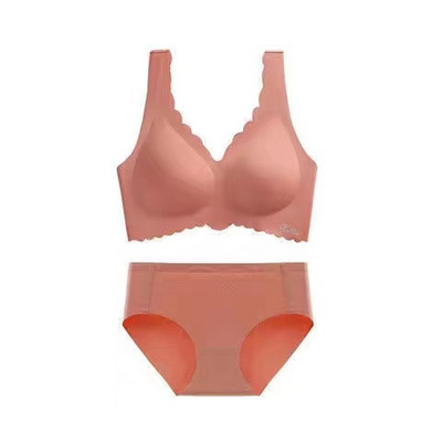 Ženski bešavni seksi grudnjak, modni push-up grudnjak bez čeličnog prstena, donje rublje, push-up grudnjak s podstavljenim gornjim dijelom Crno donje rublje