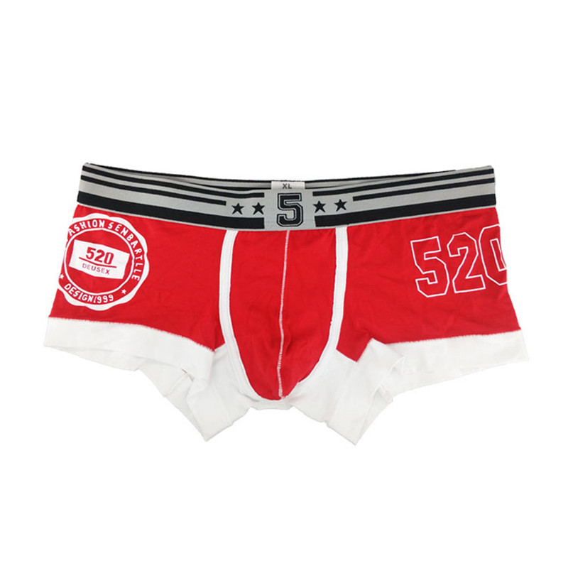 Ανδρικά εσώρουχα μπόξερ Βαμβακερά μαλακά σώβρακα με χαμηλή μέση αναπνέει Cueca Boxer Para Hombre Σέξι ανδρικά σορτς