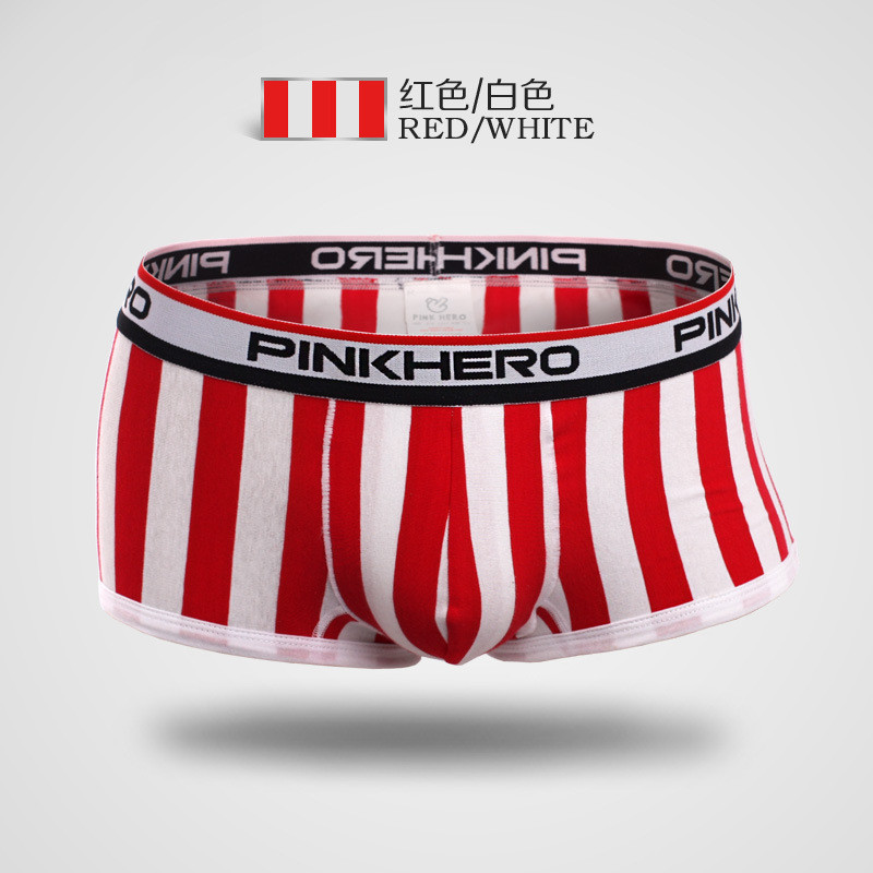 Chiloți de modă Pink Hero Lenjerie pentru bărbați Boxeri Boxer pentru bărbați Lenjerie sexy pentru bărbați Cueca Masculina Boxer Homme