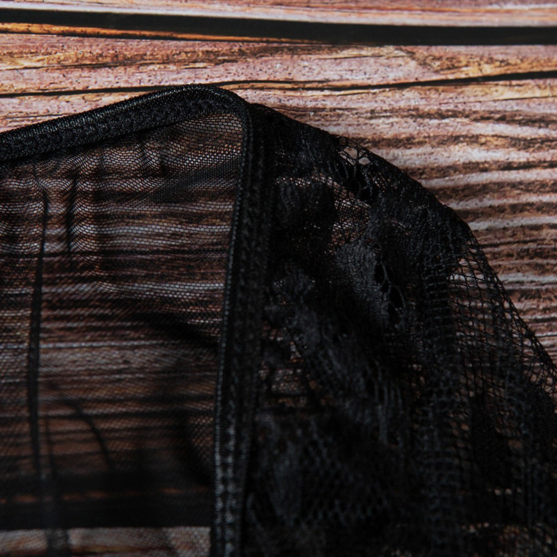 Σέξι κορμάκι Γυναικείο μακρυμάνικο εξώπλατο Σέξι κορμάκι γυναικείο κορμάκι με δαντέλα Διαφανές κορμάκια Λεπτές φόρμες Skinny Bodycon τοπ