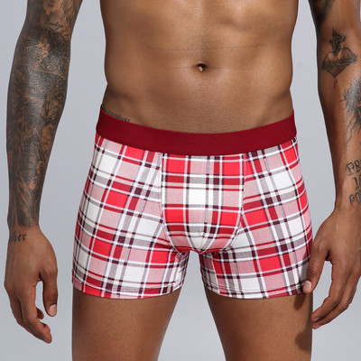 Boxer Bărbați Lenjerie scurtă Bumbac Bărbați Boxer Pantaloni scurți respirabili Boxer pentru bărbați Chiloți Hombres Boxeador