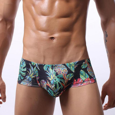 Ανδρικά εσώρουχα σορτς Σορτς με διχτυωτό τύπωμα Ανδρικό νάιλον μαλακό σέξι αναπνεύσιμο μαλακό ανδρικό σώβρακο Άνετα σέξι κιλότα