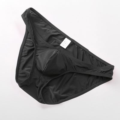 Cool Ice Silk Madal aluspesu Meeste Seksikas Solid Smoth Seemless Aluspüksid Pehme Käekott Aluspüksid Mugavad hingavad bikiinid