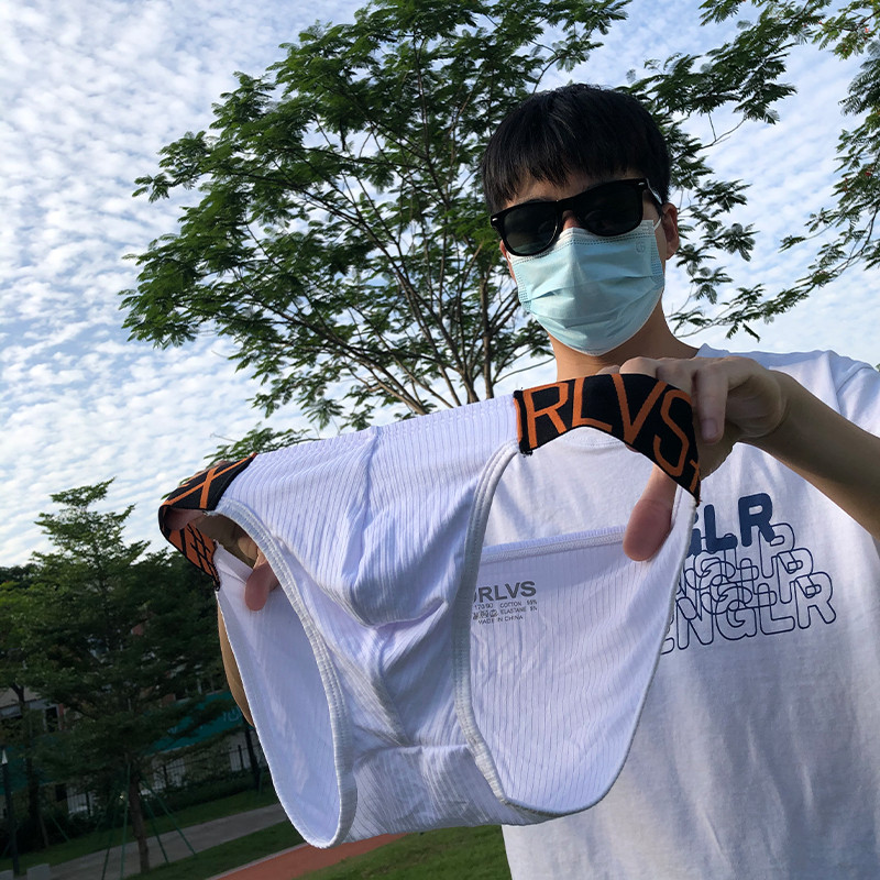 ORLVS Lenjerie de corp pentru bărbați, slip sexy, husă cu suspensori, chiloți din bumbac pentru bărbați, chiloți din plasă, chiloți din plasă,  Slip Homme Srting