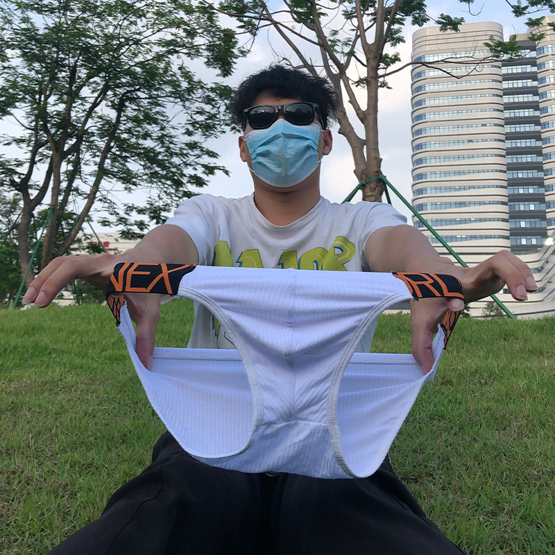 ORLVS Lenjerie de corp pentru bărbați, slip sexy, husă cu suspensori, chiloți din bumbac pentru bărbați, chiloți din plasă, chiloți din plasă,  Slip Homme Srting