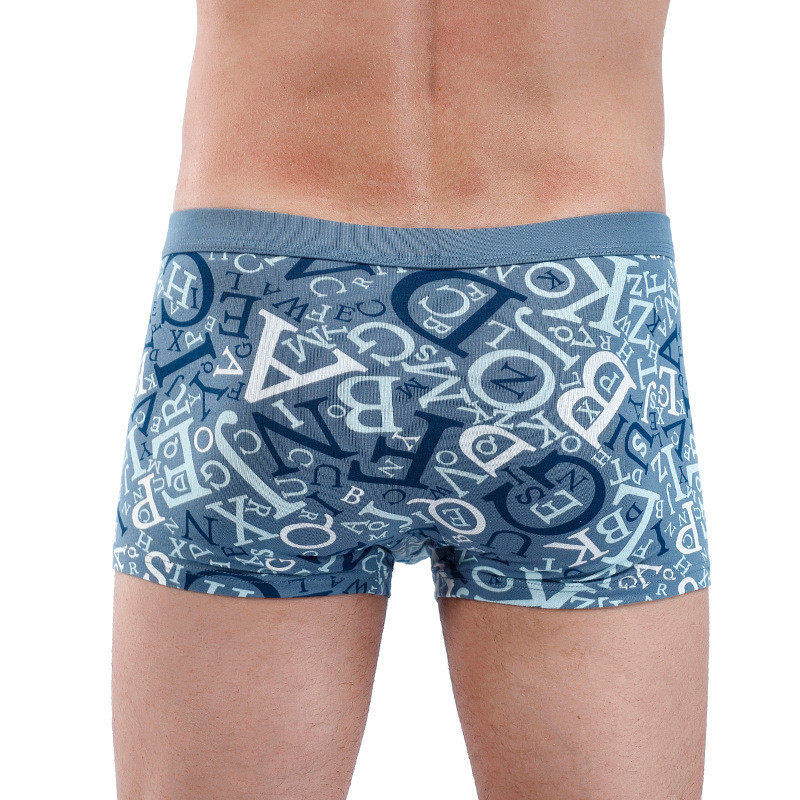 Boxer din bumbac marca EXILIENS Lenjerie intimă pentru bărbați cu imprimeu Cueca Masculina Ropa Interior Hombre Boxeri pentru bărbați Bărbați Calzoncillos Homme L-3XL